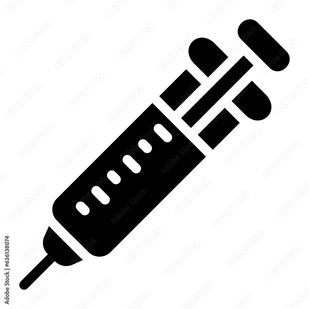 syringe Solid icon syringe Solid icon
