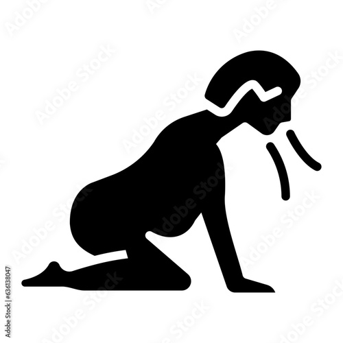 nausea Solid icon