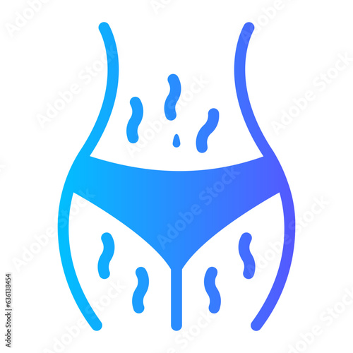 stretch marks Gradient icon