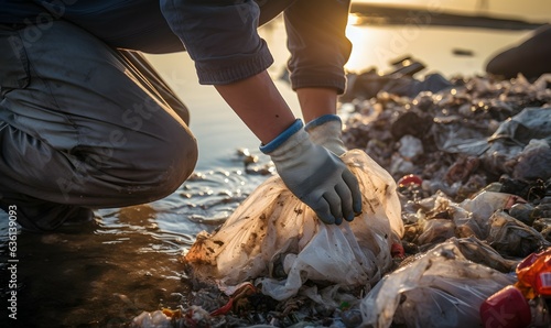 community waste cleaning