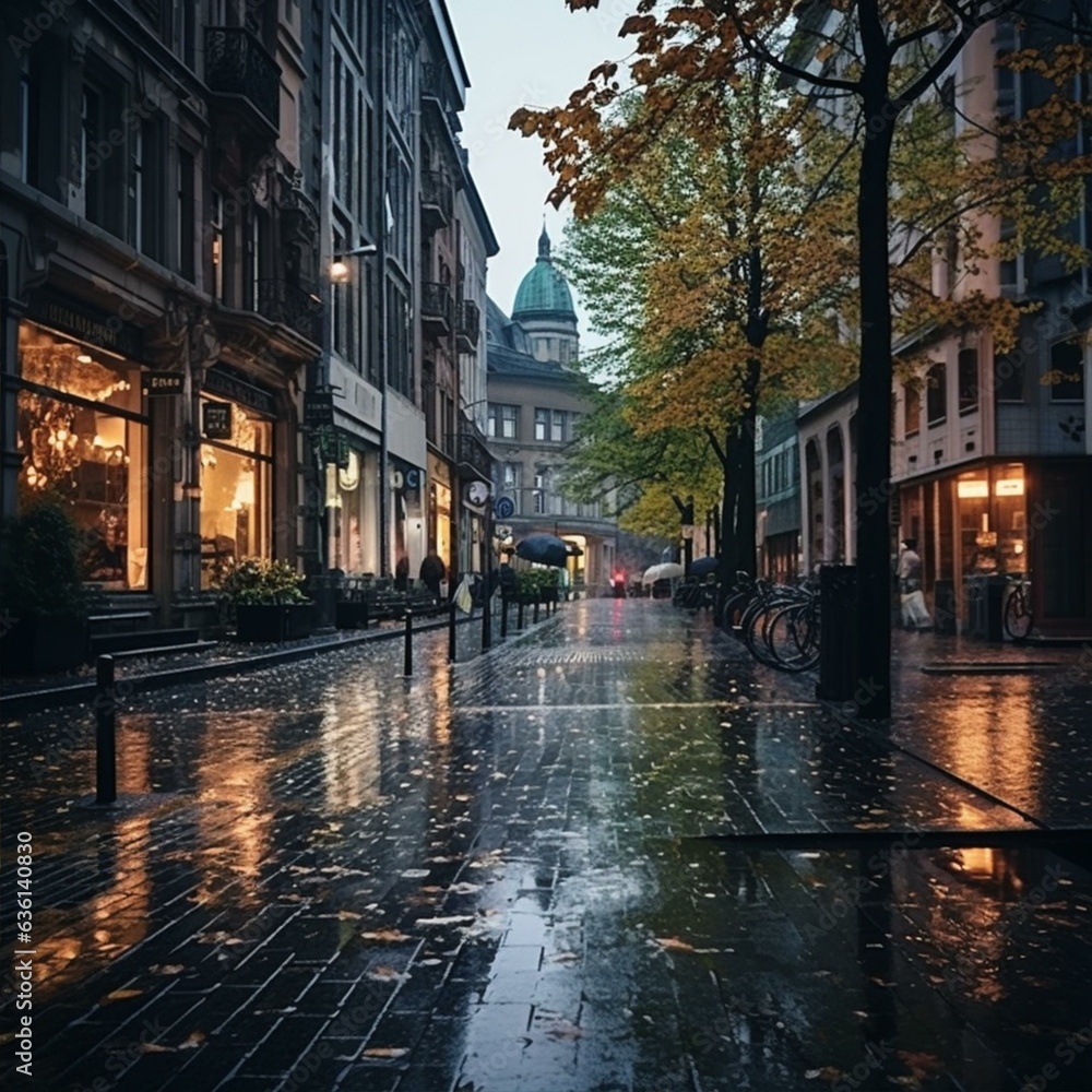 Fototapeta premium 나이트, 거리, 도시, 건축, 나이든, 도시, 라이트, 건물, 길거리, 에우로파, 다크, 라이트, 여행, 저녁, home, 교회, 돌, 관광, 골목, 프라하, 레인, 암스테르담, 이스탄불