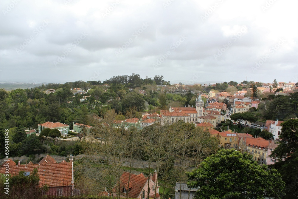 Beautiful view of Sintra, Portugal
