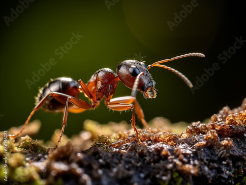 ant on a leaf © Yanwit