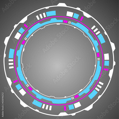 Glowing circle technology