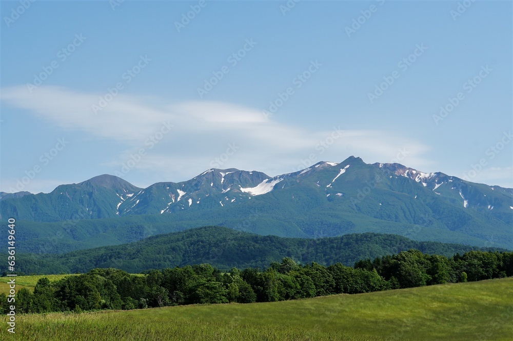 Landscape of Mount Daisetsu Landscape of Mount Daisetsu