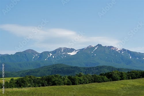 Landscape of Mount Daisetsu