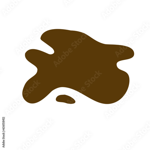 Mud puddle icon