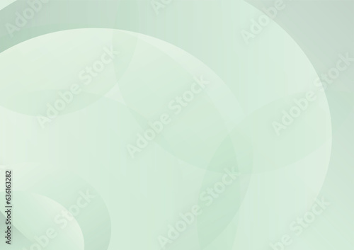 The circle stacked abstract background. , modern elegant design ,Smooth green gradient suitable for designing presentations, websites, banners, wallpaper, brochures, posters.