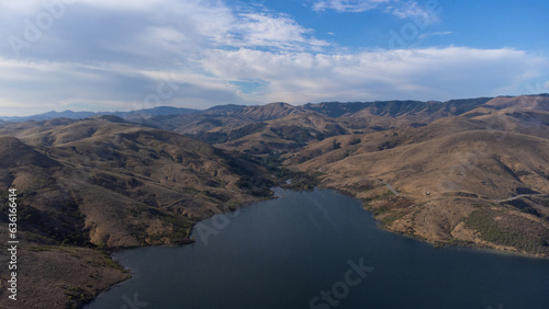 Aerial View of Whale Rock Reservoir, Cayucos, San Luis Obispo County