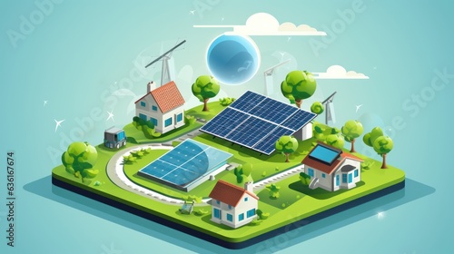 Solar-Powered Devices  an image of everyday gadgets powered by solar energy  underlining the potential of renewables in our daily lives   generative ai