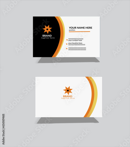smart corporate business card desaign.