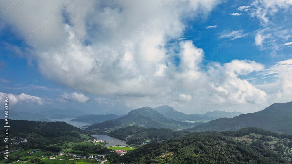 Fototapeta premium 항공사진