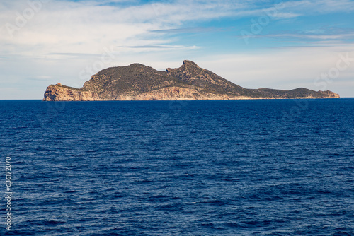 Küste Mallorcas mit Isla Sa Dragonera