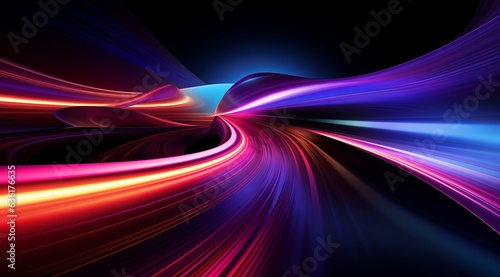 bright background with colorful lines