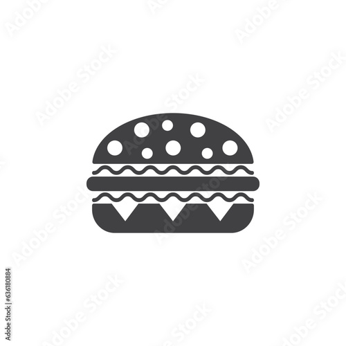 Illustration of a fish, hamburger, and various food items with a playful and colorful design