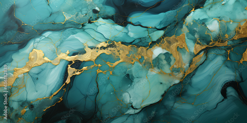 Detailed Luxury Teal Marble Texture Detailed Luxury Teal Marble Texture