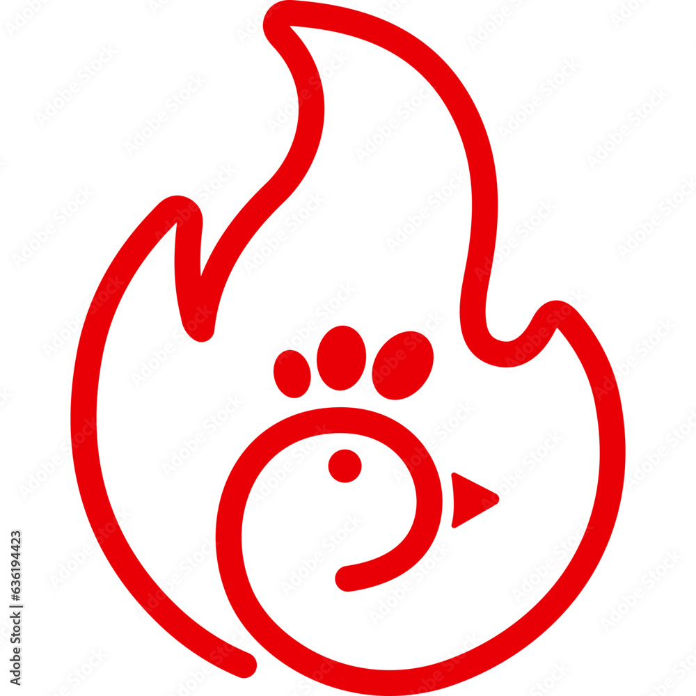 Spicy Food Logo