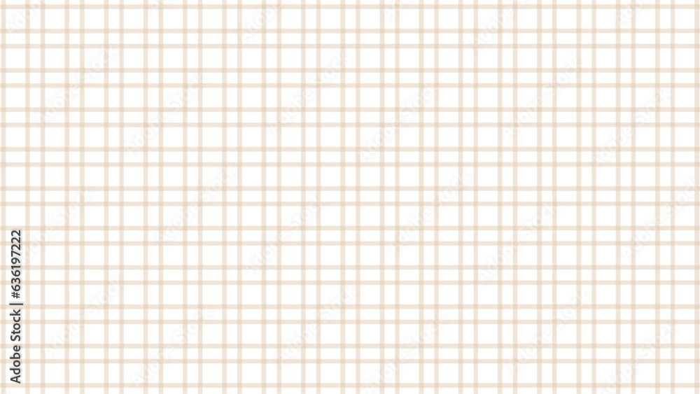 Beige and white plaid fabric texture as a background Beige and white plaid fabric texture as a background