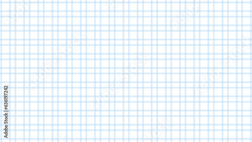 Blue and white plaid fabric texture as a background