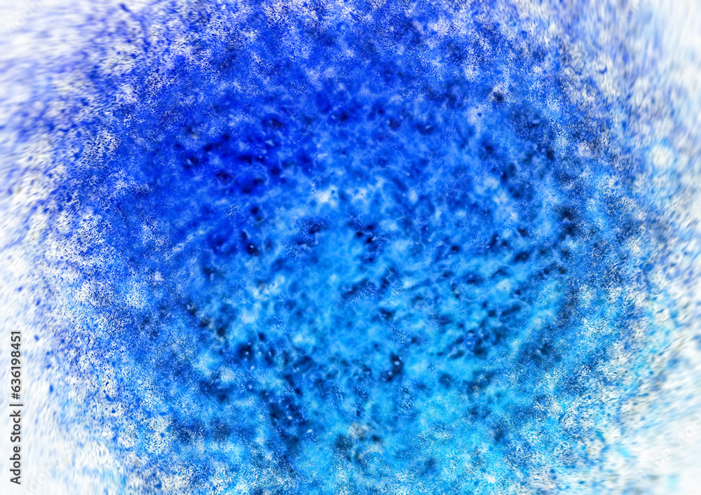 青い水の渦のイラスト背景