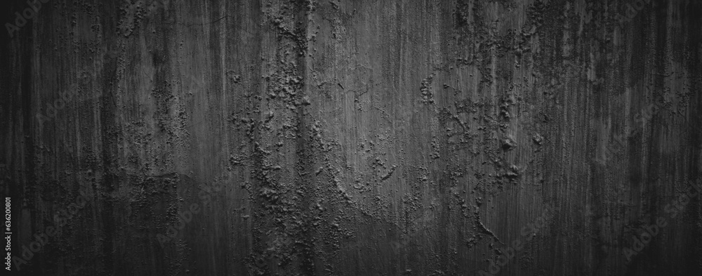 Obraz premium Abstract black wall texture background