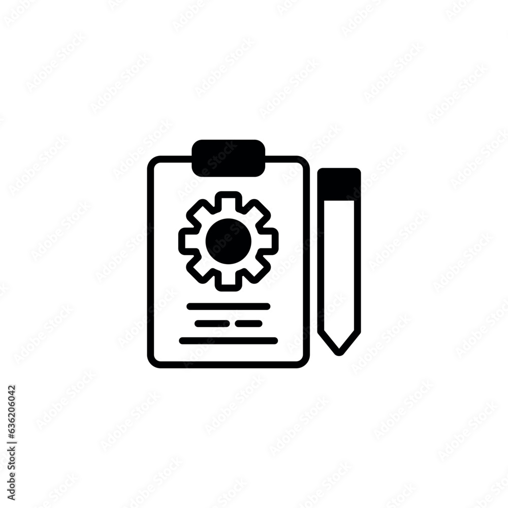 Business Model icon design with white background stock illustration Business Model icon design with white background stock illustration