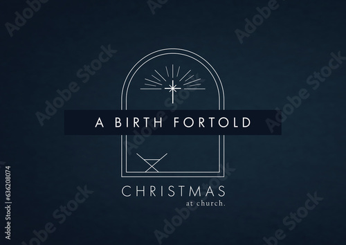 Christmas Graphic Art Deco Minimal Design 2
