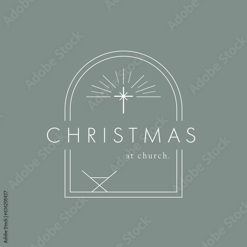 Christmas Graphic Art Deco Minimal Design 10