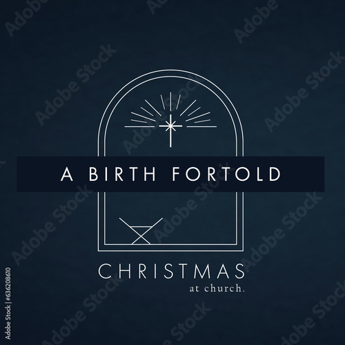 Christmas Graphic Art Deco Minimal Design 14