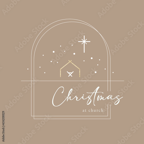 Christmas Graphic Art Deco Minimal Design 18