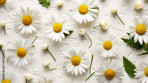 daisy flower top view