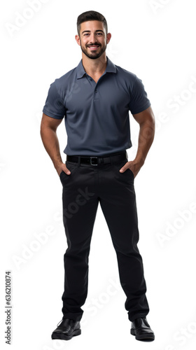 Casual captivating closeup shot of an Occupational Therapy with an isolated transparent background. 