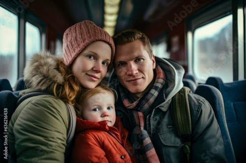 Family Adventure on the Train: Memorable Travel Moments © Filippo Carlot
