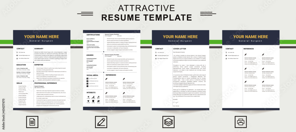 resume and cover letter, resume indesign, simple resume, professional resume, resume templates