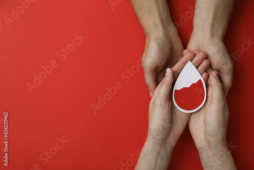 Blood donation, concept of awareness and donation