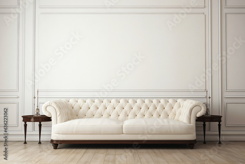 home interior with sofa