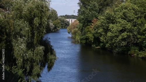 the german river havel near potsdam video photo