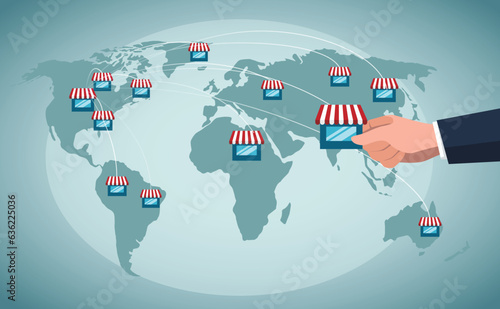 Marketing strategy, Global business. Opening a Branch