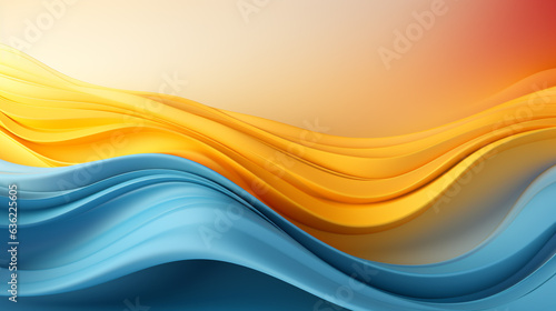 blue and yellow gradient background