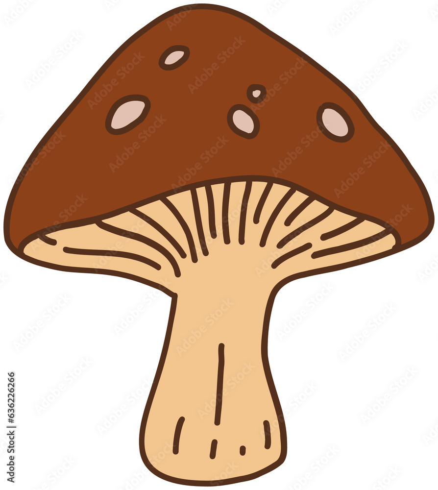 doodle freehand sketch drawing of wild mushroom mushroom. doodle freehand sketch drawing of wild mushroom mushroom.