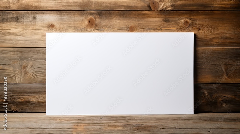 White billboard for copy space. Generative AI White billboard for copy space. Generative AI