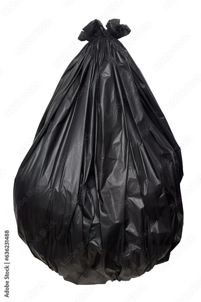 A trash bag on a white background PNG A trash bag on a white background PNG