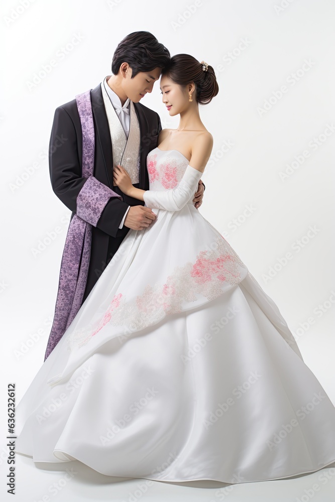 bride in a wedding gown, standing elegantly,emphasizing the wedding dress's beauty and the model's poise.Generated with AI bride in a wedding gown, standing elegantly,emphasizing the wedding dress's beauty and the model's poise.Generated with AI
