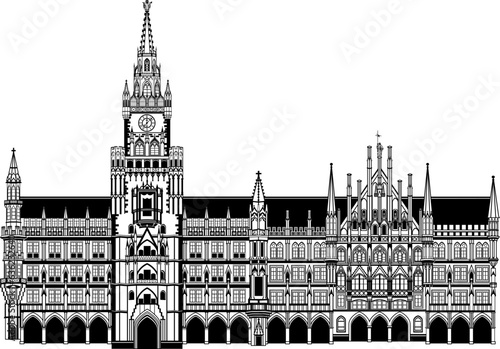 New town hall of Minich