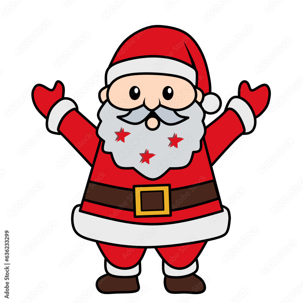 Christmas Santa Character vector Christmas Santa Character vector