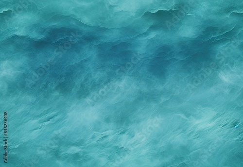 Stormy ocean water with waves and foam, top view, natural background photo texture. SEAMLESS PATTERN. SEAMLESS WALLPAPER. Created with Generative AI technology.