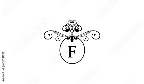 LUXURY EAR RINGS LOGO F