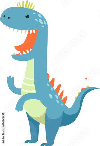 Shouting Standing Dinosaur