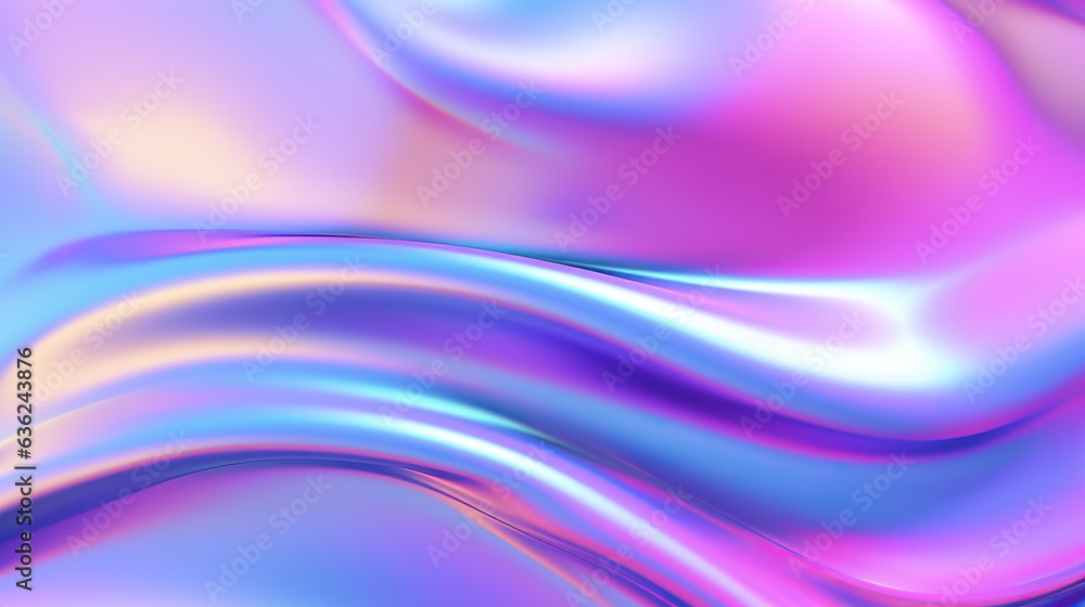 Abstract futuristic rainbow colorful chome texture backdrop background, pink, purple, blue, violet, white, silver and white gradient, dynamic motion 3d color splash flow. Waves and lines in chrome. Abstract futuristic rainbow colorful chome texture backdrop background, pink, purple, blue, violet, white, silver and white gradient, dynamic motion 3d color splash flow. Waves and lines in chrome.