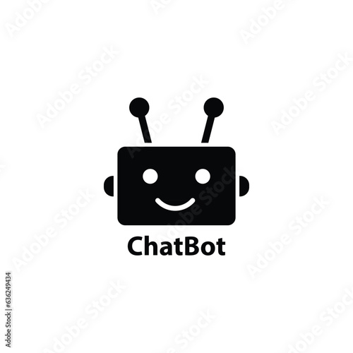 chatbot vector chat bot icon chat robot sign 